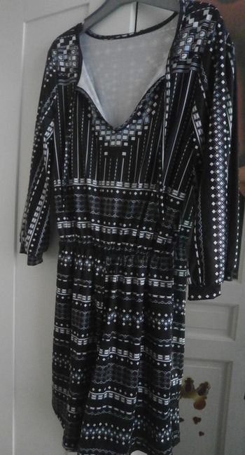 Combi-short femmes noir motifs