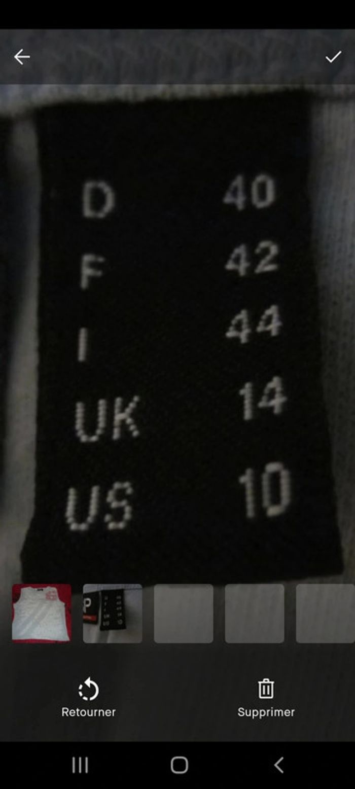 Top Esprit Sport taille 42 - photo numéro 2