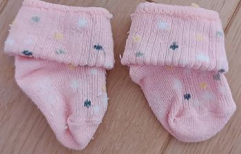 Lot de 5 paires de chaussettes côtelées pour bébé fille