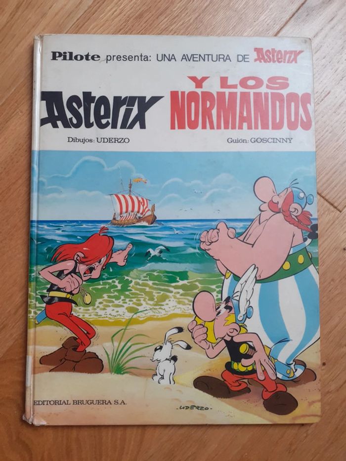 BD Una aventura de Astérix - Astérix y lis Normandos - 1969