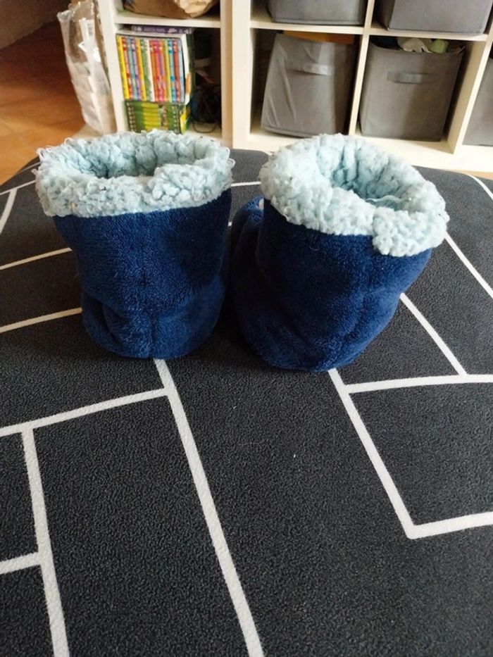 Chaussons la reine des neiges - photo numéro 4