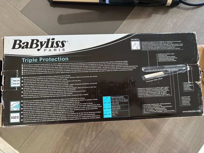 Lisseur Babyliss - photo numéro 2