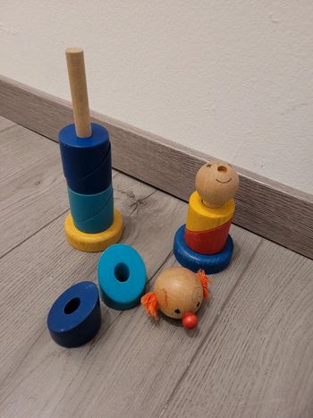 Jeu de motricité en bois