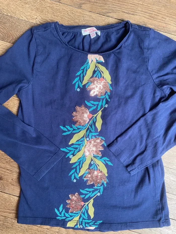 Tee shirt manches longues 8 ans
