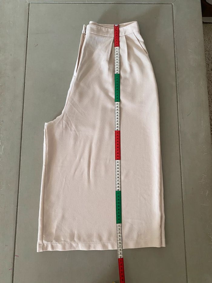 Pantalon jambe large crème Atmosphere taille 40 - photo numéro 17