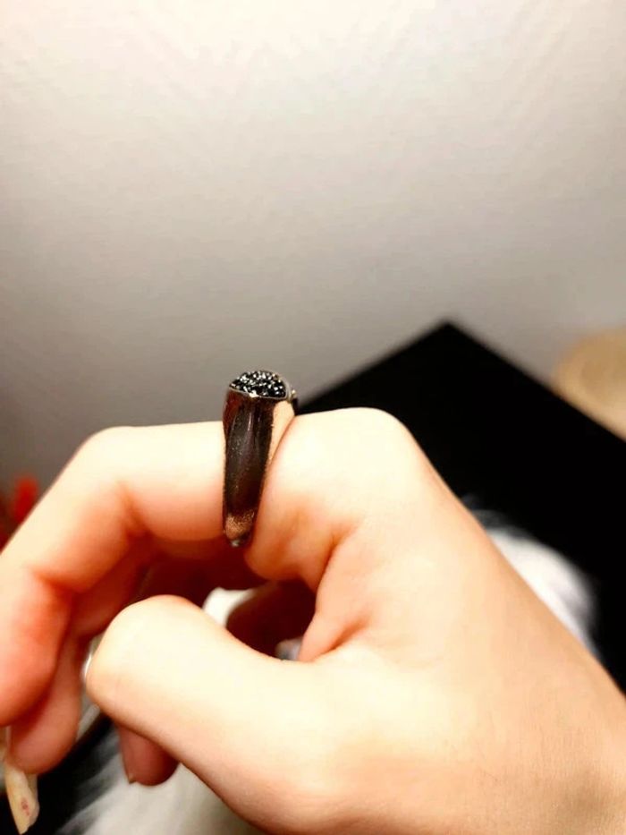 Magnifique bague style vintage cocktail taille 55 - photo numéro 7