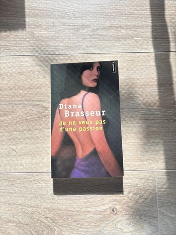 Livre je ne veux pas d’une passion