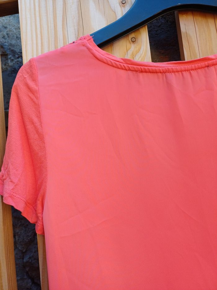Jolie blouse à manches corail Esprit - photo numéro 10