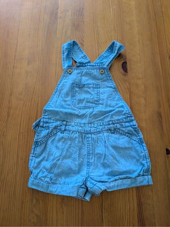Salopette short