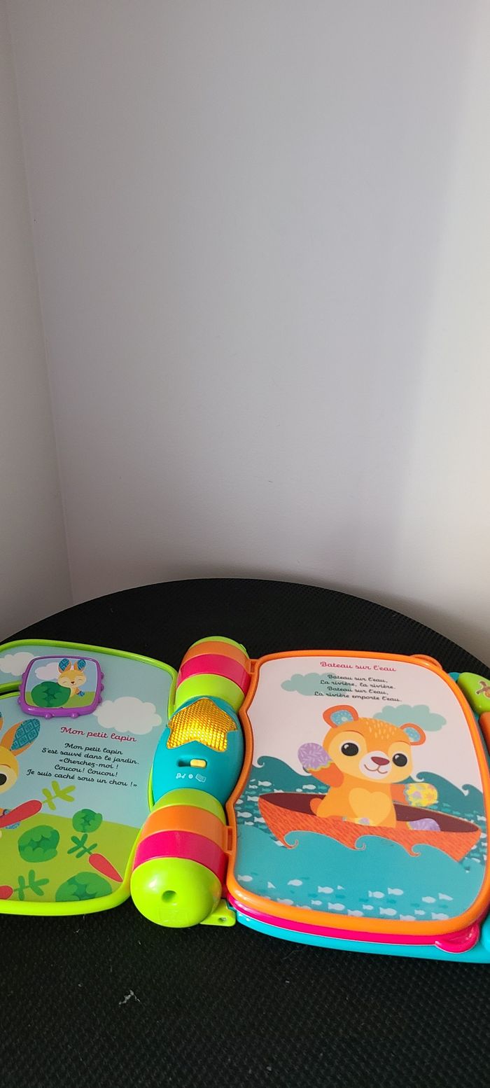 VTech - Super Livre Enchanté des Baby Loulous Bleu, Livre Interactif Bébé - photo numéro 4