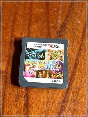 Cartouche jeu 3ds 208 jeux langue anglais
