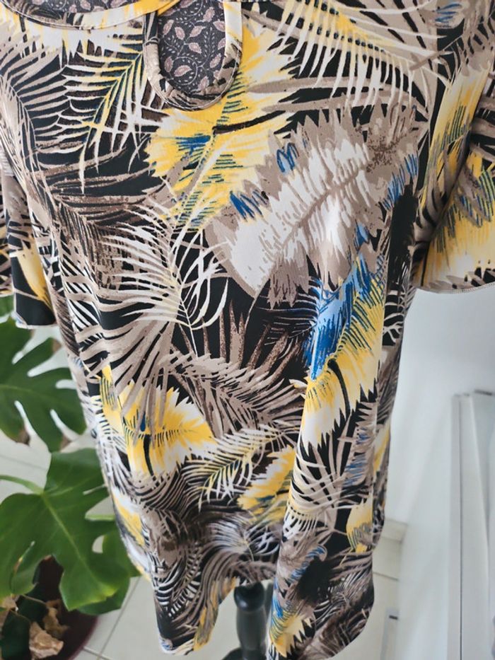 T-shirt marque bleu bonheur - photo numéro 3