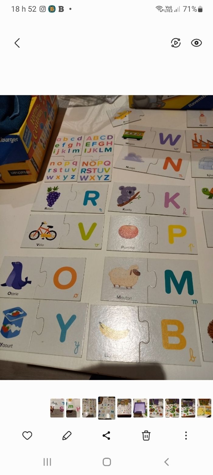 ABC alphabet puzzle ravensburger - photo numéro 2