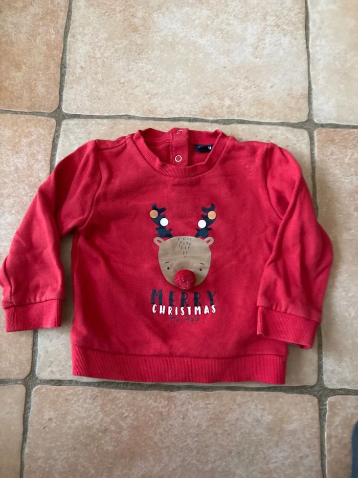 Sweat Noël Kiabi en 18 Mois