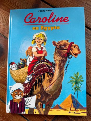 Moyen - Caroline en Égypte livre bd album Pierre Probst Hachette rare