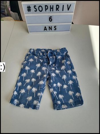 Short jeans 6 ans
