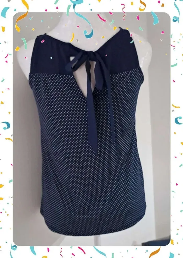 💙 blouse taille 38 marque camaïeu - photo numéro 4