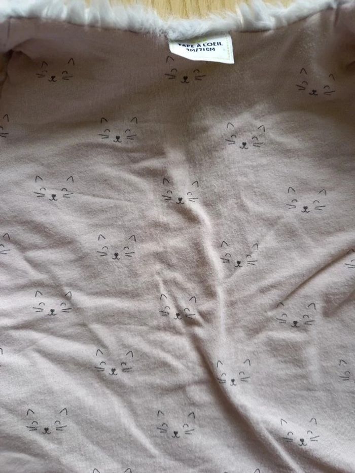 Jean slim et gilet sans manches 9 mois - photo numéro 4