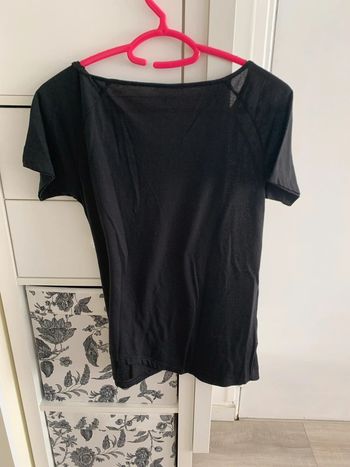 T-shirt manches courte noir