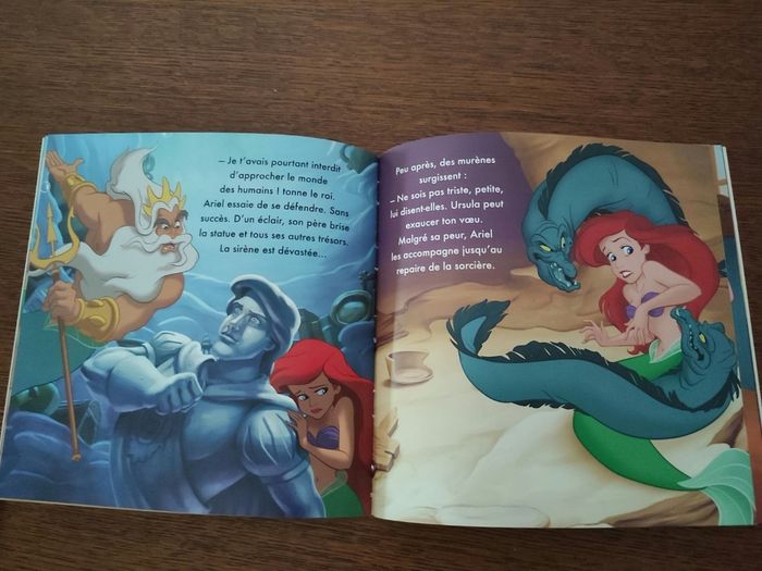 Livre la petite sirene - photo numéro 2