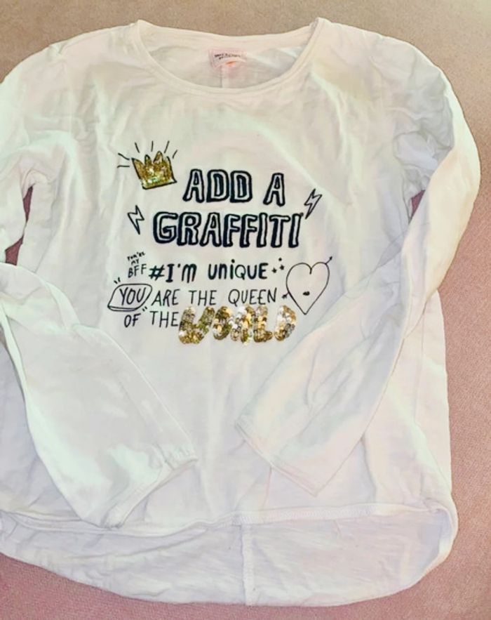 Lot 6 ans fille (6 hauts+1 jean) Zara & tao - photo numéro 10