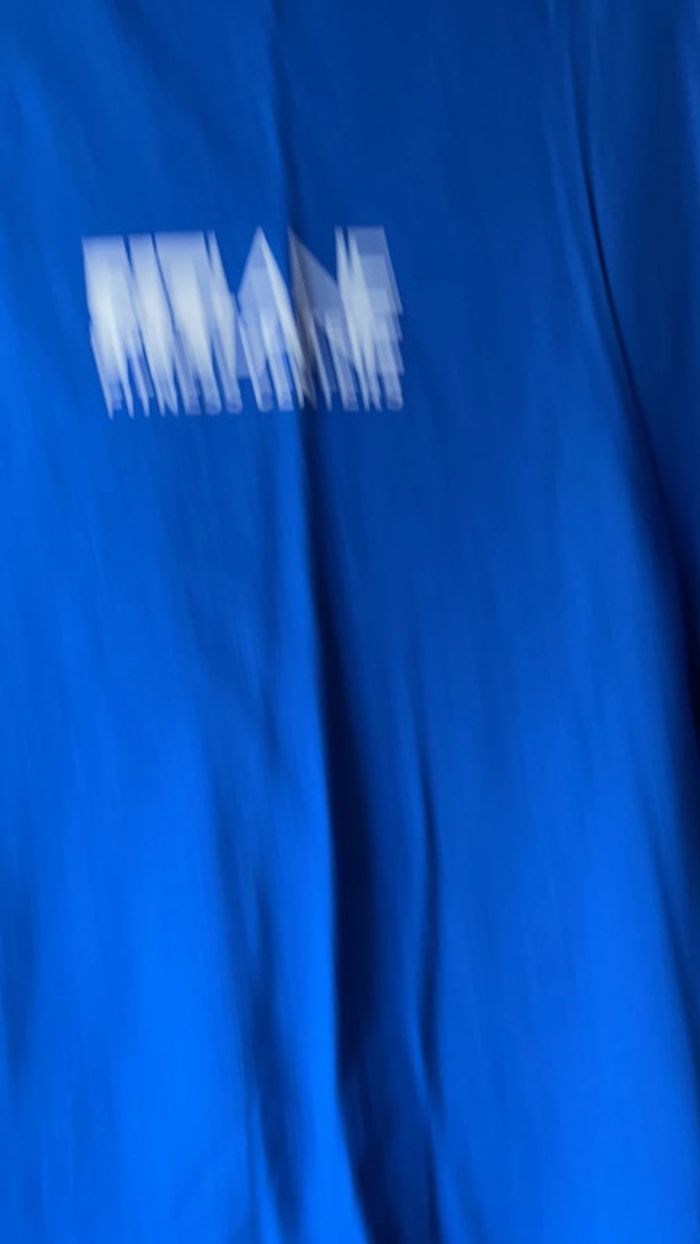 Tee shirt bleu marine uni Fitlane M - photo numéro 2