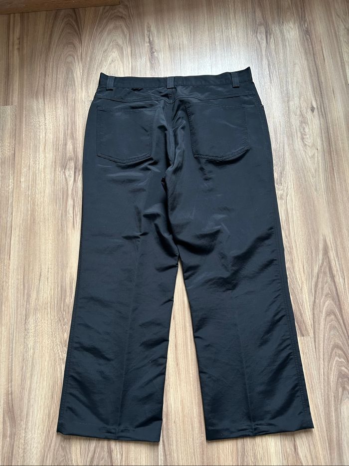 Pantalon noir uni texturé Homme Clockhouse Tailles 42-44 - photo numéro 8