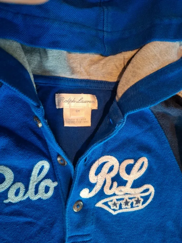 Combinaison  ralph lauren taille 6 mois - photo numéro 2