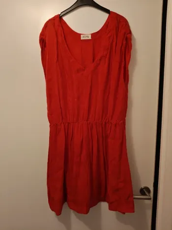 Robe rouge American Vintage Cupro T.L