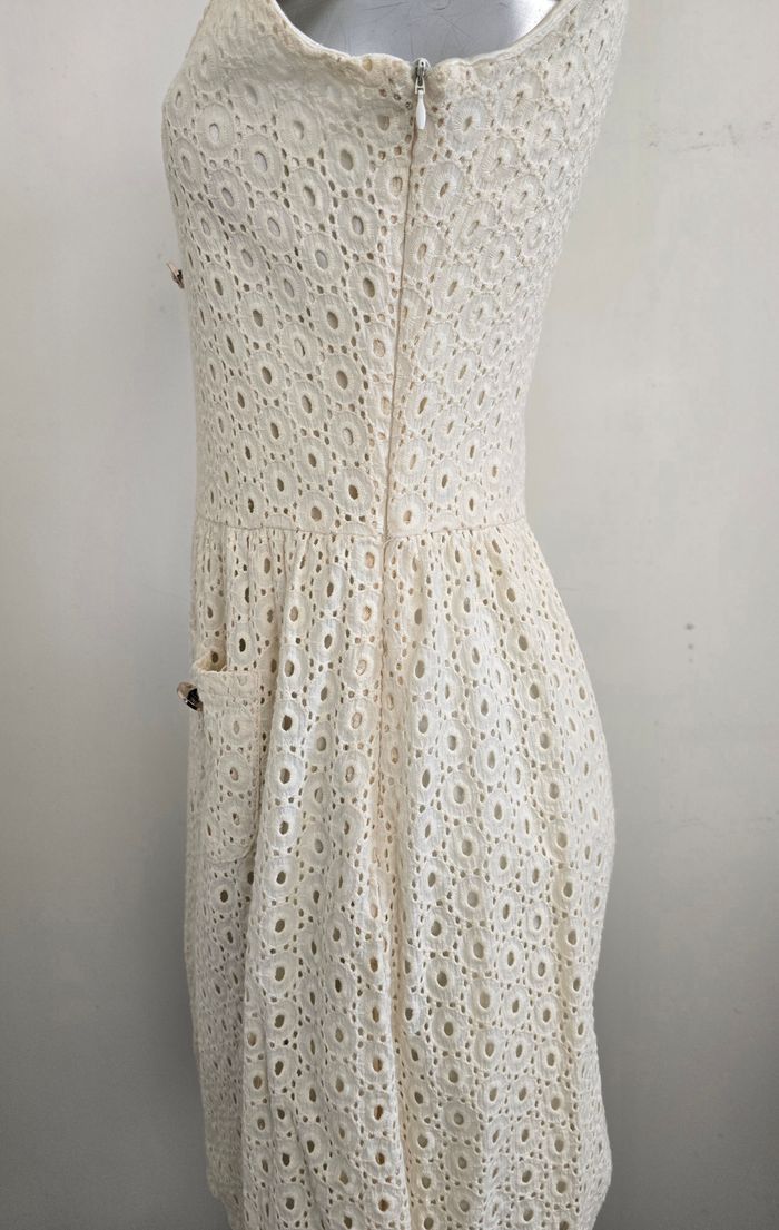 📌 Robe Style Retro Broderie Anglaise - Yumi - photo numéro 5