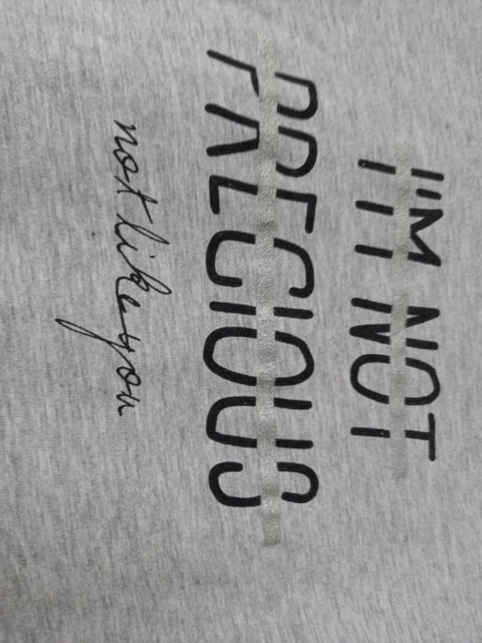 Tee shirt gris taille 12 ans - photo numéro 3