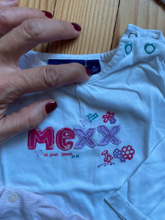 Lot de 2 t-shirt ML 6M Obaibi mexx - photo numéro 3