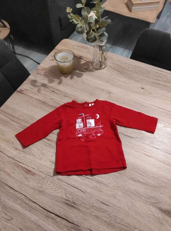 T-shirt manches longues 6 mois orchestra