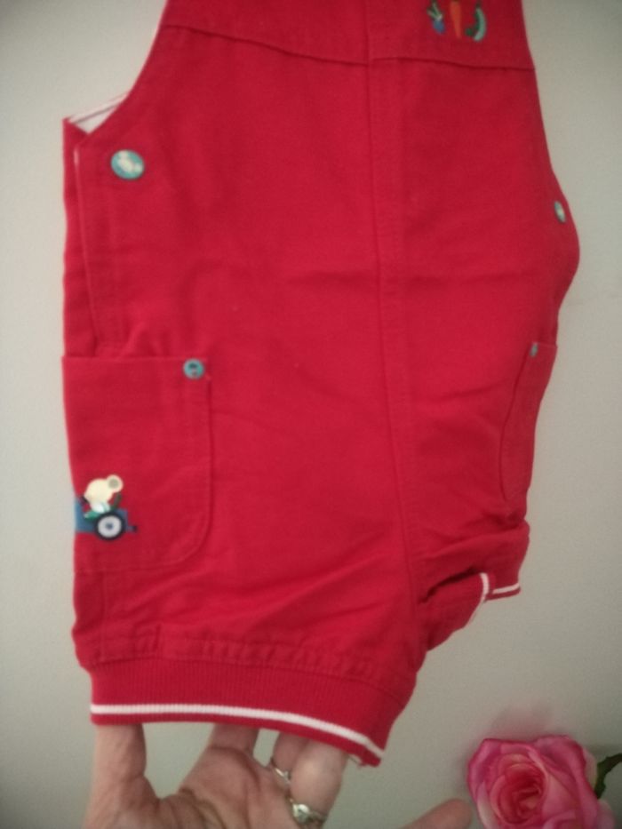 Salopette courte bébé garçon Sergent Major 9 mois - photo numéro 3