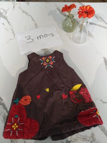 Robe épaisse 3 mois