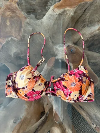 Haut de maillot de bain Pimkie fleurs