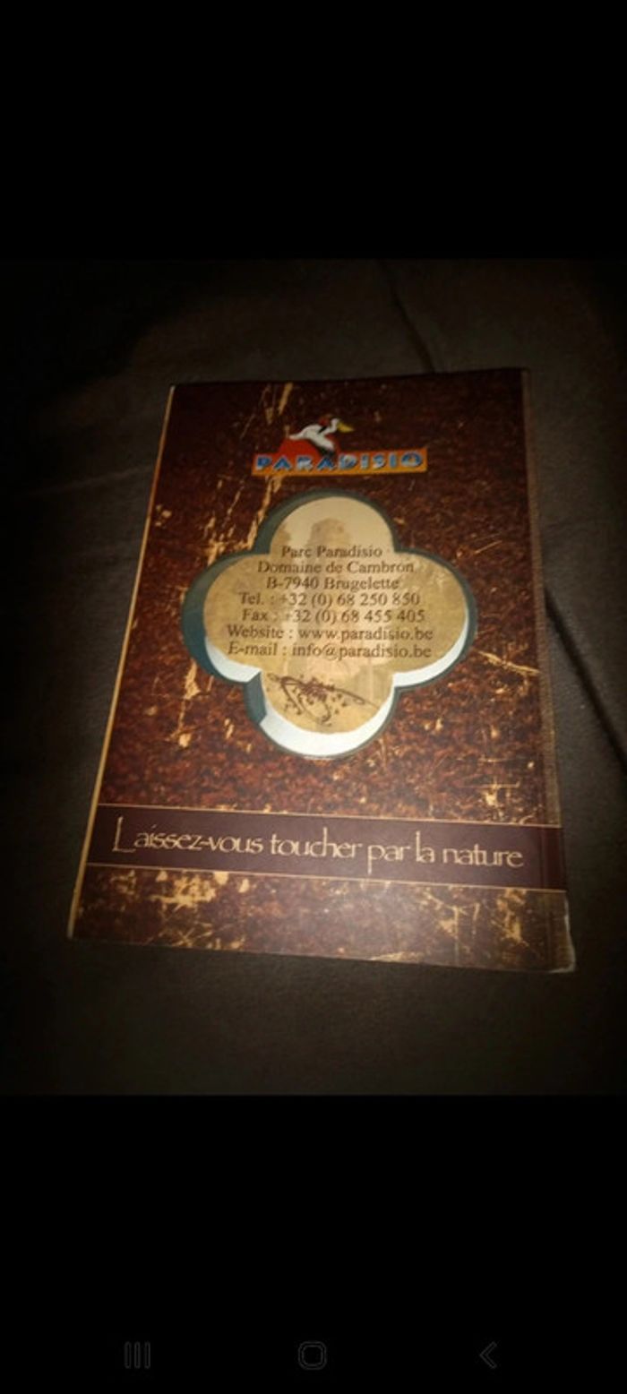 Livre paradisio devenu pairi daiza rare - photo numéro 2