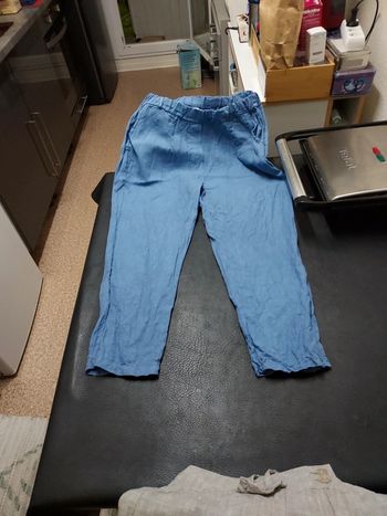 Lot de 2 pantalons été femme L