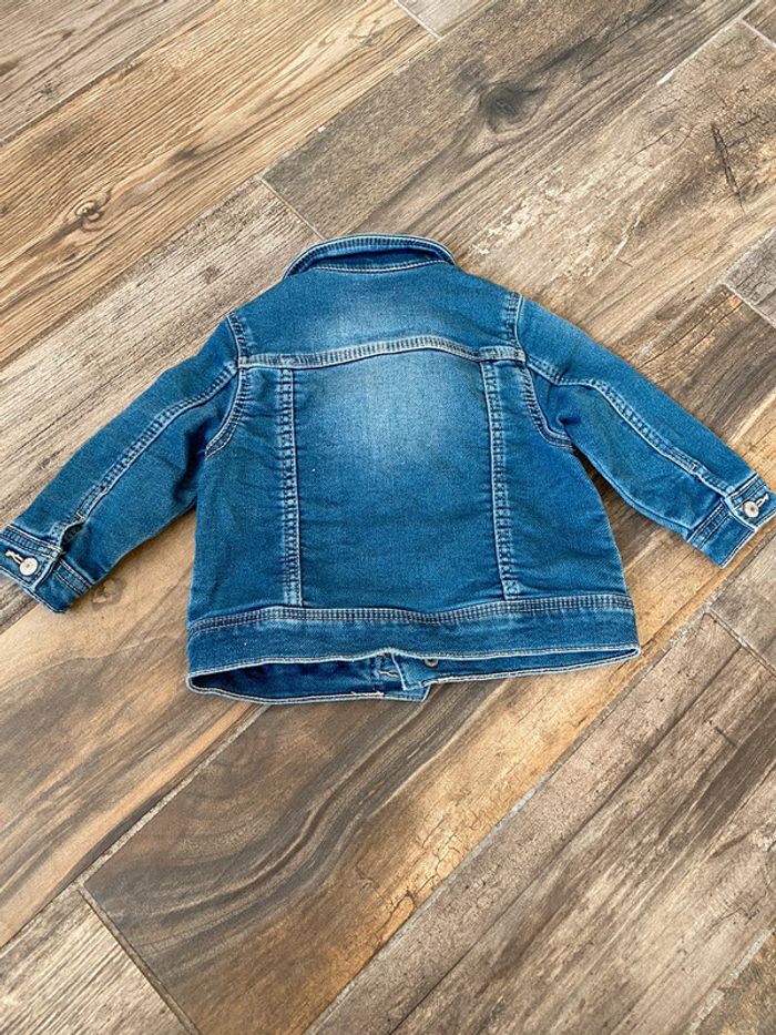 Veste en Jeans Garçon 6 mois - photo numéro 4