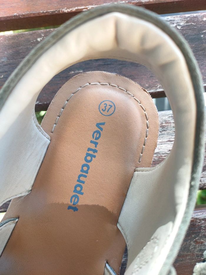 Sandales cuir Verbaudet - photo numéro 3