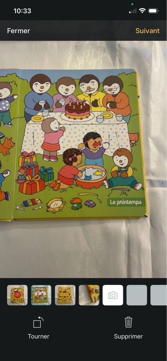 T’choupi cherche trouve les saisons. Bon état. - photo numéro 3