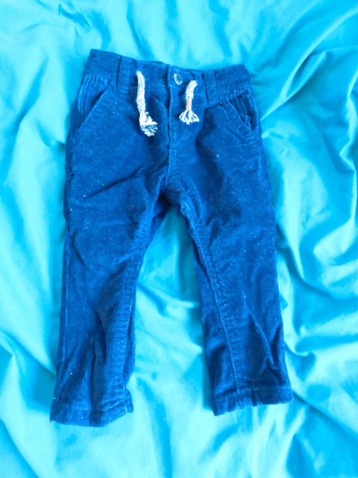 Pantalon velours gemo 6 mois - photo numéro 3