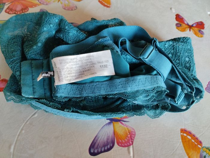 Soutien gorge bleu indigo - photo numéro 2