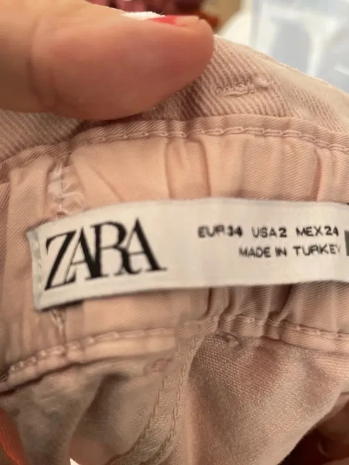 short Zara rose taille S - photo numéro 4