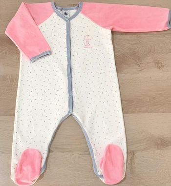 dors bien grenouillère petit bateau 18 mois en velours parfait état