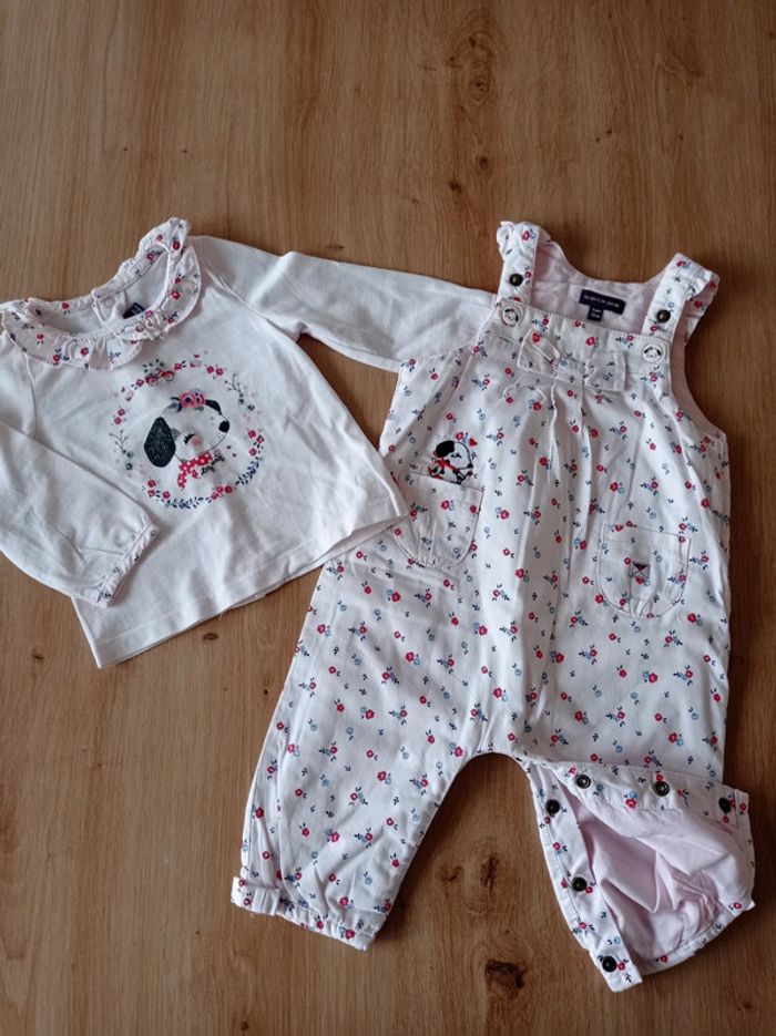 Ensemble fille 6 Mois Sergent Major