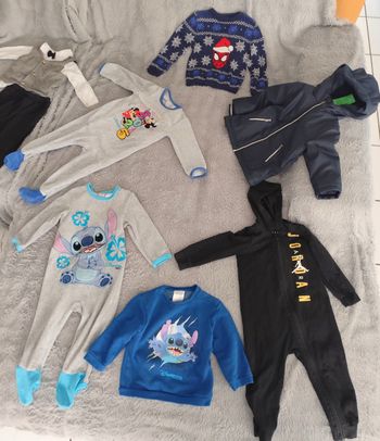 Lot de 9 vêtements 18 - 24 mois 