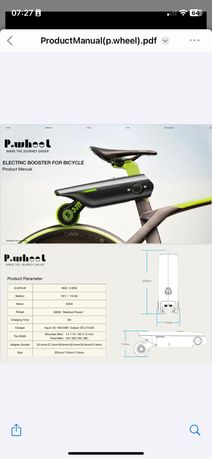 « Cycloboost »Accessoires pour rendre son vélo électrique pas cher « se trouve pas dans le commerce » - photo numéro 5
