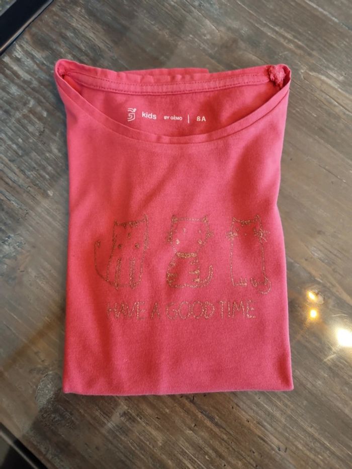 T shirt corail gemo 8 ans