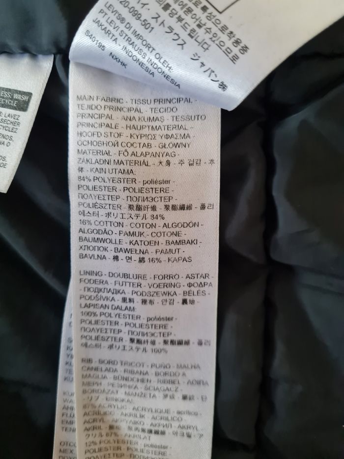 Manteau Levi's XXL - photo numéro 10